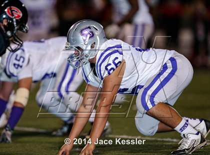 Thumbnail 3 in St. Anthony vs. Grace Brethren (CIF SS Semifinal) photogallery.
