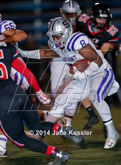 Thumbnail 2 in St. Anthony vs. Grace Brethren (CIF SS Semifinal) photogallery.