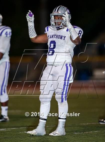 Thumbnail 2 in St. Anthony vs. Grace Brethren (CIF SS Semifinal) photogallery.