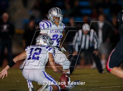 Thumbnail 1 in St. Anthony vs. Grace Brethren (CIF SS Semifinal) photogallery.