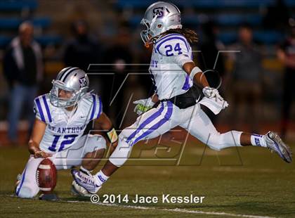 Thumbnail 1 in St. Anthony vs. Grace Brethren (CIF SS Semifinal) photogallery.