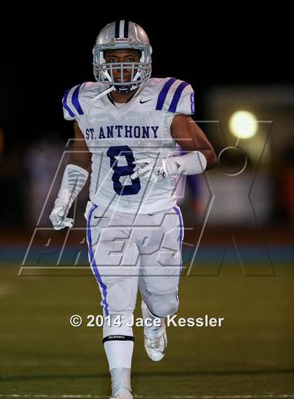 Thumbnail 1 in St. Anthony vs. Grace Brethren (CIF SS Semifinal) photogallery.