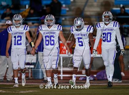 Thumbnail 2 in St. Anthony vs. Grace Brethren (CIF SS Semifinal) photogallery.