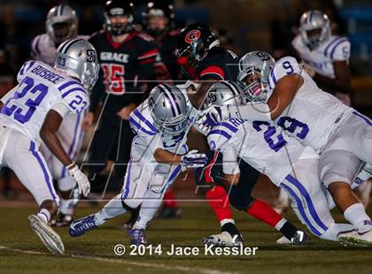 Thumbnail 2 in St. Anthony vs. Grace Brethren (CIF SS Semifinal) photogallery.
