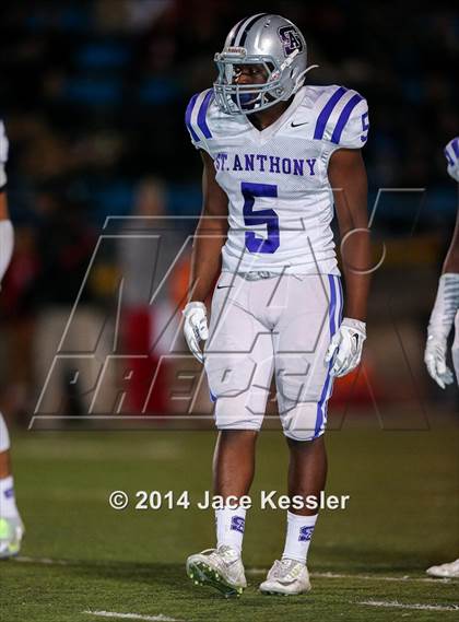 Thumbnail 1 in St. Anthony vs. Grace Brethren (CIF SS Semifinal) photogallery.