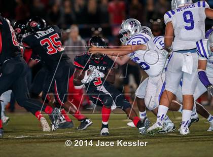 Thumbnail 1 in St. Anthony vs. Grace Brethren (CIF SS Semifinal) photogallery.