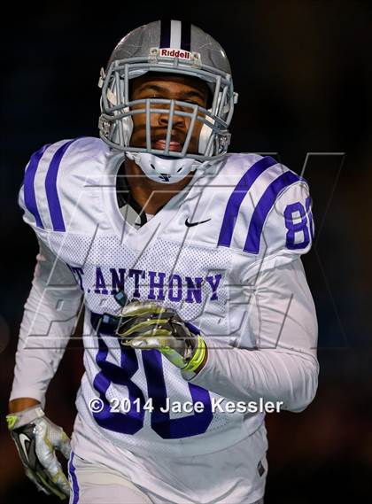 Thumbnail 1 in St. Anthony vs. Grace Brethren (CIF SS Semifinal) photogallery.