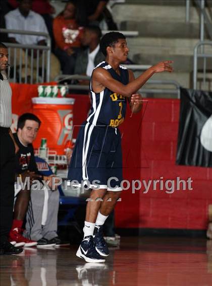 Thumbnail 1 in Marcus vs. Upper Room Christian Academy (Thanksgiving Hoopfest) photogallery.