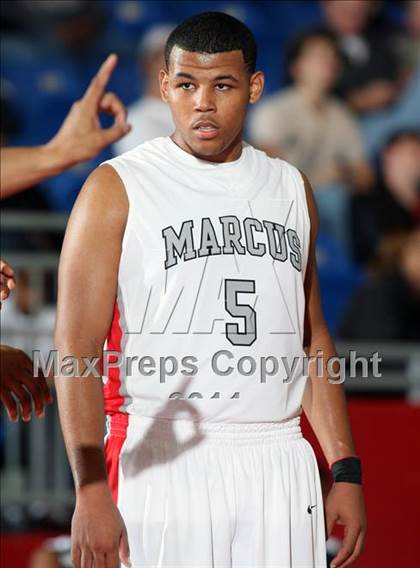 Thumbnail 2 in Marcus vs. Upper Room Christian Academy (Thanksgiving Hoopfest) photogallery.