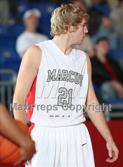 Thumbnail 1 in Marcus vs. Upper Room Christian Academy (Thanksgiving Hoopfest) photogallery.