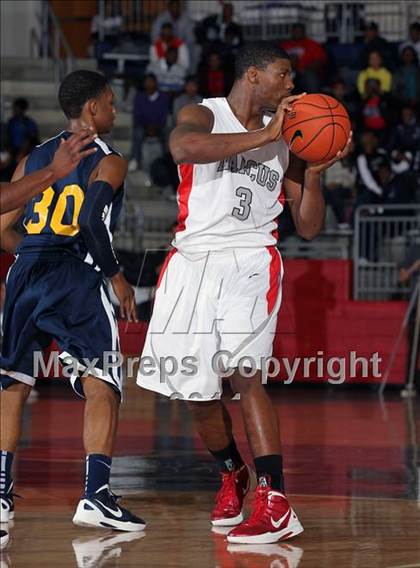 Thumbnail 1 in Marcus vs. Upper Room Christian Academy (Thanksgiving Hoopfest) photogallery.