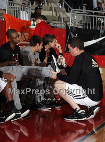 Thumbnail 1 in Marcus vs. Upper Room Christian Academy (Thanksgiving Hoopfest) photogallery.