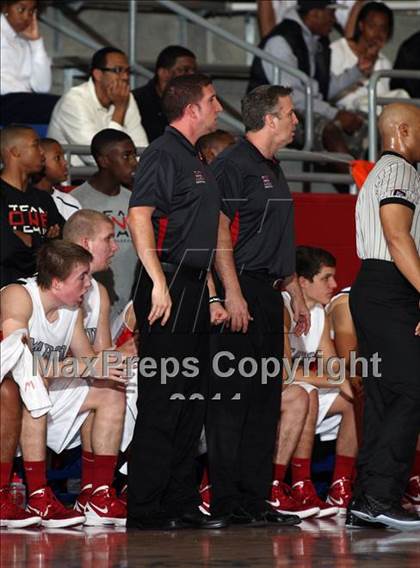 Thumbnail 1 in Marcus vs. Upper Room Christian Academy (Thanksgiving Hoopfest) photogallery.