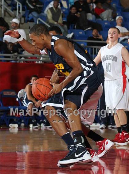 Thumbnail 2 in Marcus vs. Upper Room Christian Academy (Thanksgiving Hoopfest) photogallery.