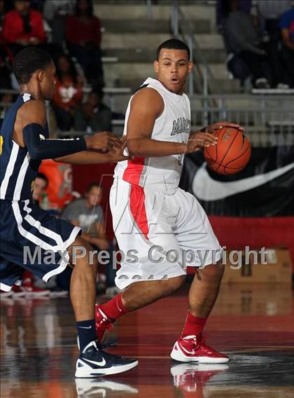 Thumbnail 2 in Marcus vs. Upper Room Christian Academy (Thanksgiving Hoopfest) photogallery.