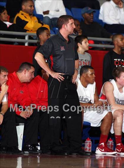 Thumbnail 1 in Marcus vs. Upper Room Christian Academy (Thanksgiving Hoopfest) photogallery.