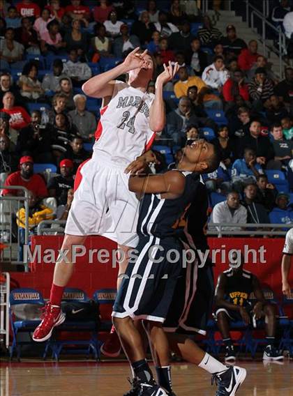 Thumbnail 3 in Marcus vs. Upper Room Christian Academy (Thanksgiving Hoopfest) photogallery.