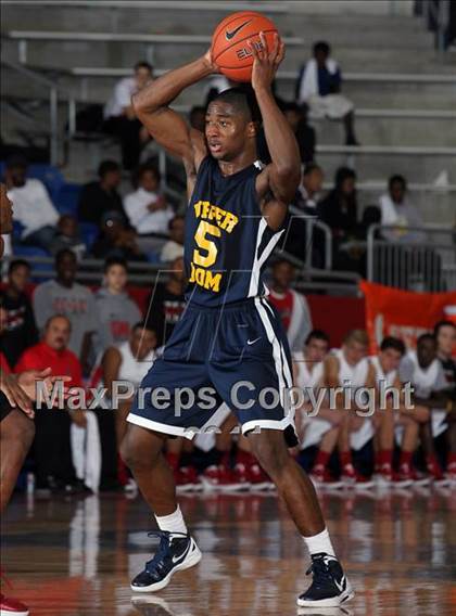 Thumbnail 1 in Marcus vs. Upper Room Christian Academy (Thanksgiving Hoopfest) photogallery.