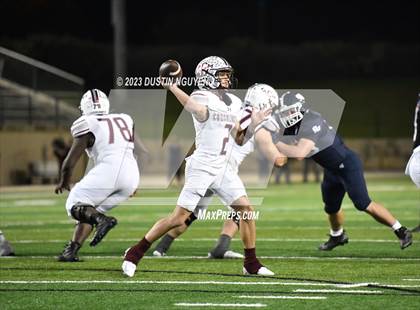 Thumbnail 2 in Smithson Valley vs. A&M Consolidated (UIL Football 5A Division 1 Quarterfinal) photogallery.