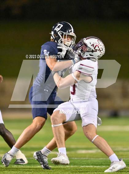 Thumbnail 3 in Smithson Valley vs. A&M Consolidated (UIL Football 5A Division 1 Quarterfinal) photogallery.