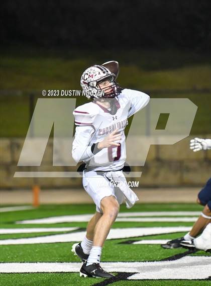 Thumbnail 3 in Smithson Valley vs. A&M Consolidated (UIL Football 5A Division 1 Quarterfinal) photogallery.