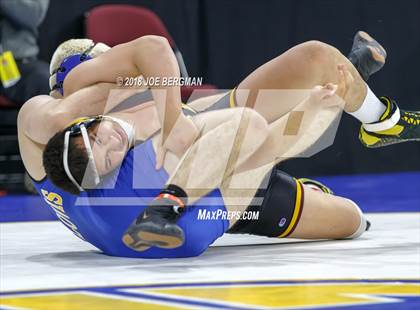 Thumbnail 1 in CIF State Boys Wrestling Championships (3rd Place Matches) photogallery.