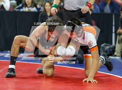 Thumbnail 2 in CIF State Boys Wrestling Championships (3rd Place Matches) photogallery.