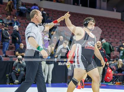 Thumbnail 1 in CIF State Boys Wrestling Championships (3rd Place Matches) photogallery.