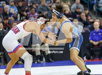 Thumbnail 1 in CIF State Boys Wrestling Championships (3rd Place Matches) photogallery.
