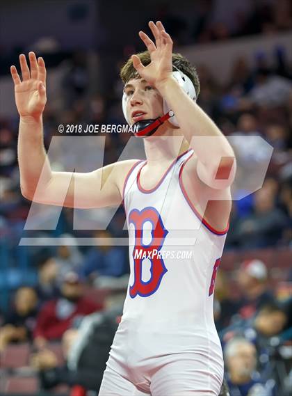 Thumbnail 2 in CIF State Boys Wrestling Championships (3rd Place Matches) photogallery.