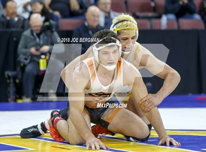 Thumbnail 3 in CIF State Boys Wrestling Championships (3rd Place Matches) photogallery.