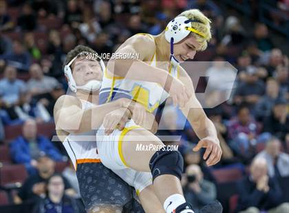 Thumbnail 3 in CIF State Boys Wrestling Championships (3rd Place Matches) photogallery.