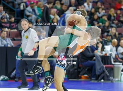 Thumbnail 1 in CIF State Boys Wrestling Championships (3rd Place Matches) photogallery.