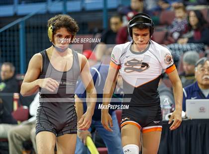 Thumbnail 1 in CIF State Boys Wrestling Championships (3rd Place Matches) photogallery.