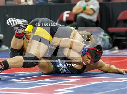 Thumbnail 3 in CIF State Boys Wrestling Championships (3rd Place Matches) photogallery.