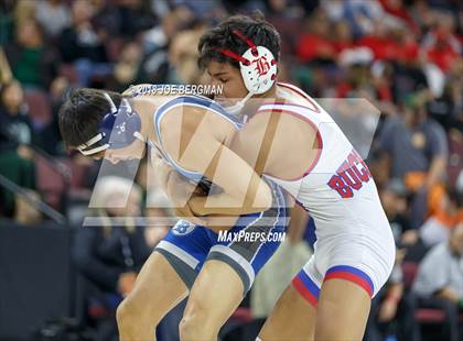 Thumbnail 1 in CIF State Boys Wrestling Championships (3rd Place Matches) photogallery.