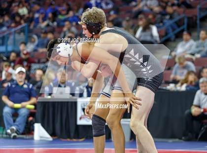 Thumbnail 2 in CIF State Boys Wrestling Championships (3rd Place Matches) photogallery.