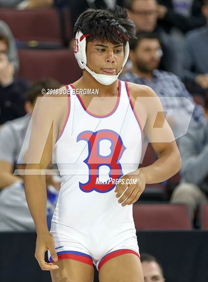 Thumbnail 1 in CIF State Boys Wrestling Championships (3rd Place Matches) photogallery.