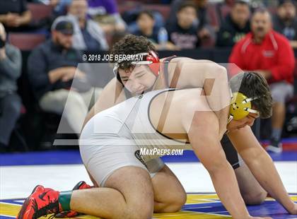 Thumbnail 2 in CIF State Boys Wrestling Championships (3rd Place Matches) photogallery.