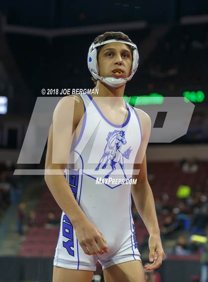 Thumbnail 3 in CIF State Boys Wrestling Championships (3rd Place Matches) photogallery.