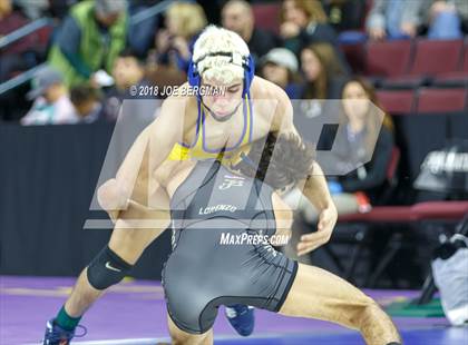 Thumbnail 2 in CIF State Boys Wrestling Championships (3rd Place Matches) photogallery.