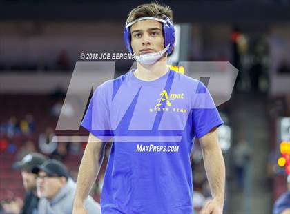Thumbnail 1 in CIF State Boys Wrestling Championships (3rd Place Matches) photogallery.