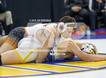 Thumbnail 3 in CIF State Boys Wrestling Championships (3rd Place Matches) photogallery.