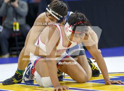 Thumbnail 1 in CIF State Boys Wrestling Championships (3rd Place Matches) photogallery.