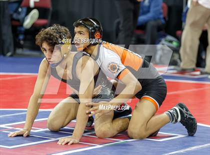 Thumbnail 1 in CIF State Boys Wrestling Championships (3rd Place Matches) photogallery.