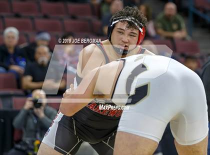 Thumbnail 3 in CIF State Boys Wrestling Championships (3rd Place Matches) photogallery.