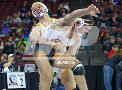 Thumbnail 3 in CIF State Boys Wrestling Championships (3rd Place Matches) photogallery.
