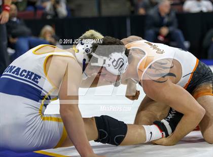Thumbnail 3 in CIF State Boys Wrestling Championships (3rd Place Matches) photogallery.