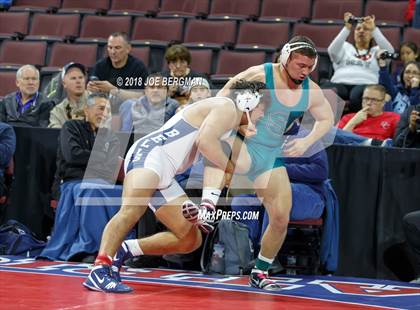 Thumbnail 1 in CIF State Boys Wrestling Championships (3rd Place Matches) photogallery.