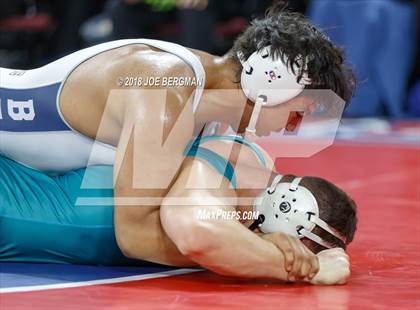 Thumbnail 3 in CIF State Boys Wrestling Championships (3rd Place Matches) photogallery.
